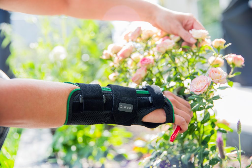 COMFORT-Handgelenkorthese Plus: Entlastung und Stabilisierung des Handgelenks durch Ruhigstellung.